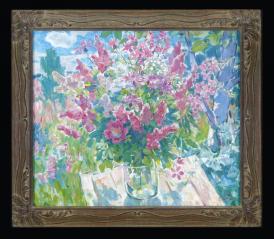Summer Afternoon by Boris Ivanovich Shamanov (1931–2008)