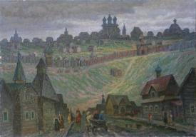 Voronezh XVI by Alexander Mikhailovich Kurzanov (b. 1938)