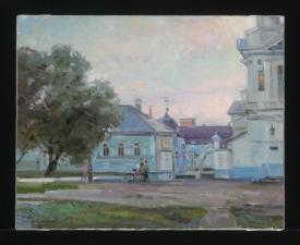 About a Monastery by Svetlana S. Lisitsina (b. 1974)