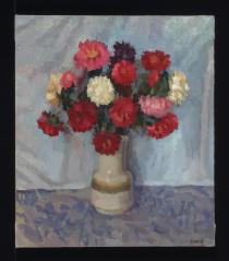 Autumn Flowers by Yuri Petrovich Dyakov (1929–2008)