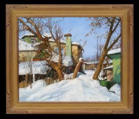 The Old House by Nikolai Viktorovich Troshchenkov (b. 1961)