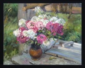 Phlox by Svetlana S. Lisitsina (b. 1974)
