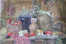 Autumn by Vladimir Dmitrievich Fefelov (b. 1939)
