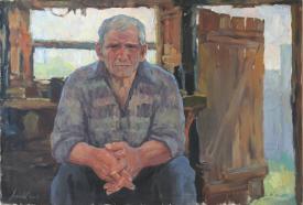 Portrait of My Father by Alexander Petrovich Khoduk (b. 1968)