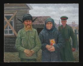 Dispossessed by Alexander Mikhailovich Kurzanov (b. 1938)