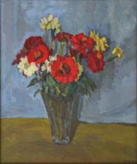 Flowers by Yuri Petrovich Dyakov (1929–2008)
