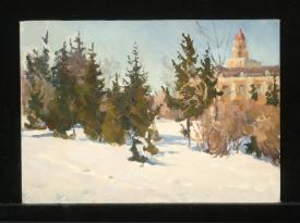 March Day by Paulina Antonovna Komolova (1916–2008)