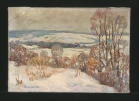 Thaw by Fyodor Pavlovich Zvonarev (1929–2000)