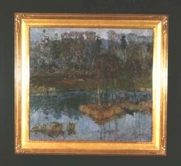 The Meta River by Edouard Panteleimonovich Efanov (b. 1938)