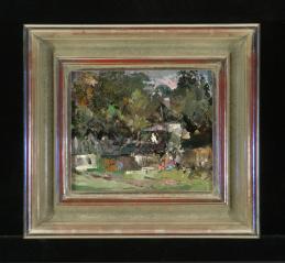 Mining Village by Vasili Pavlovich Krivoruchko (1919–1994)