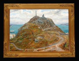 Monument on the Hill (Memory of the Fallen) by Pavel Petrovich Miroshnichenko (b. 1920)