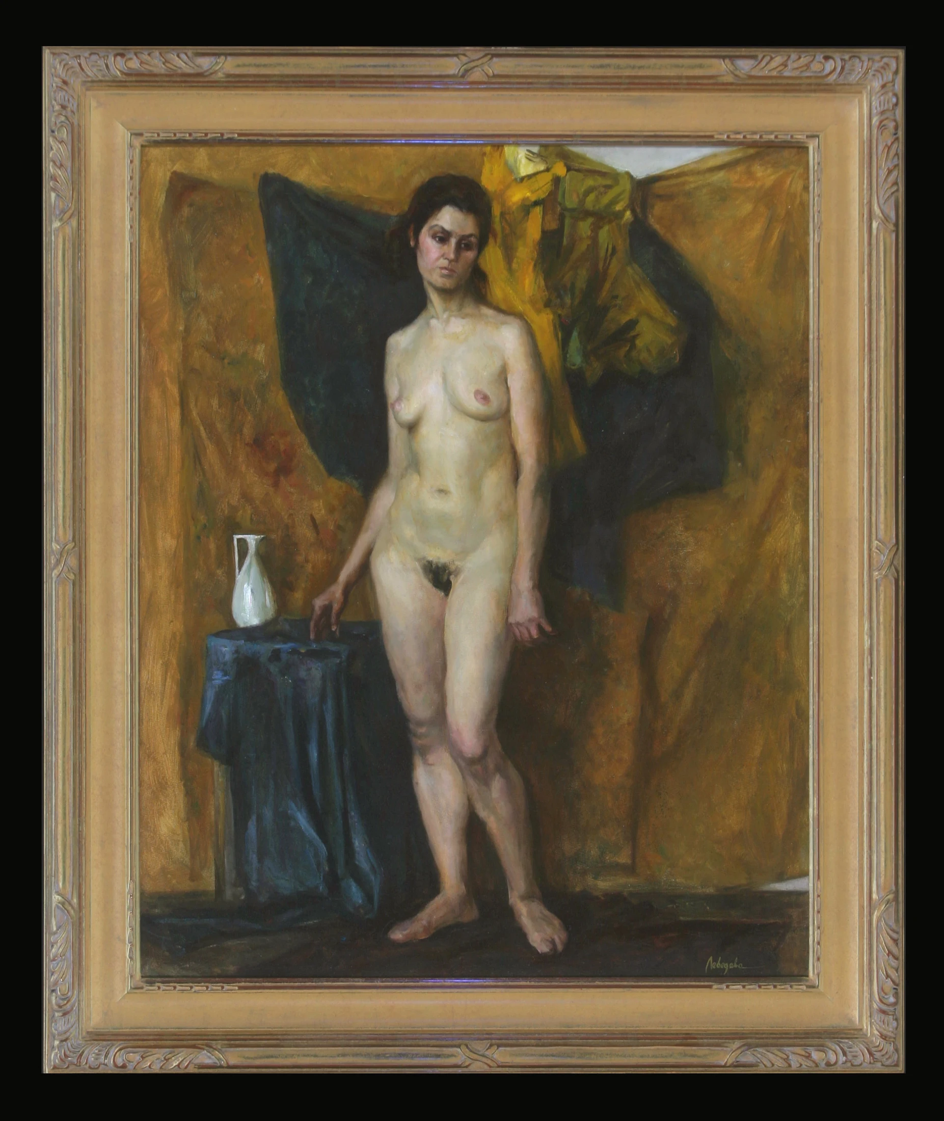 A Nude by Anna Yurievna Lebedeva (b. 1966)