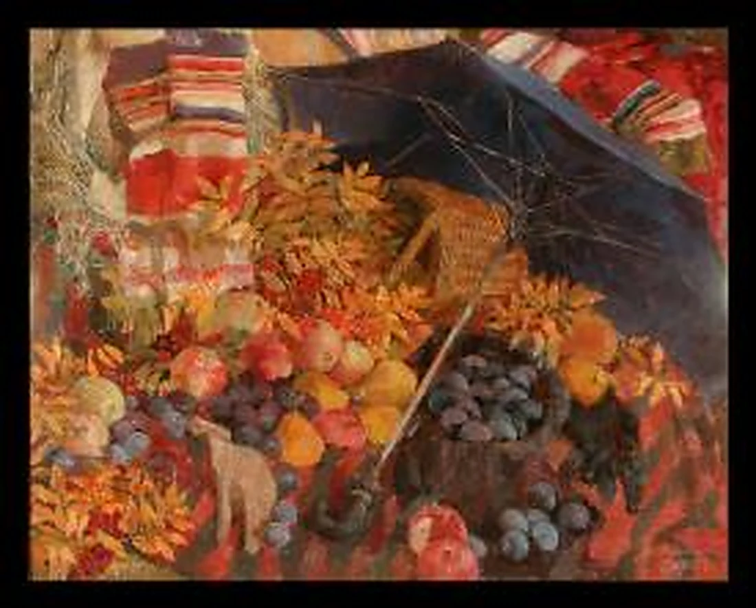 Autumn Still Life by Mikhail Vladimirovich Shpakovsky (b. 1974)