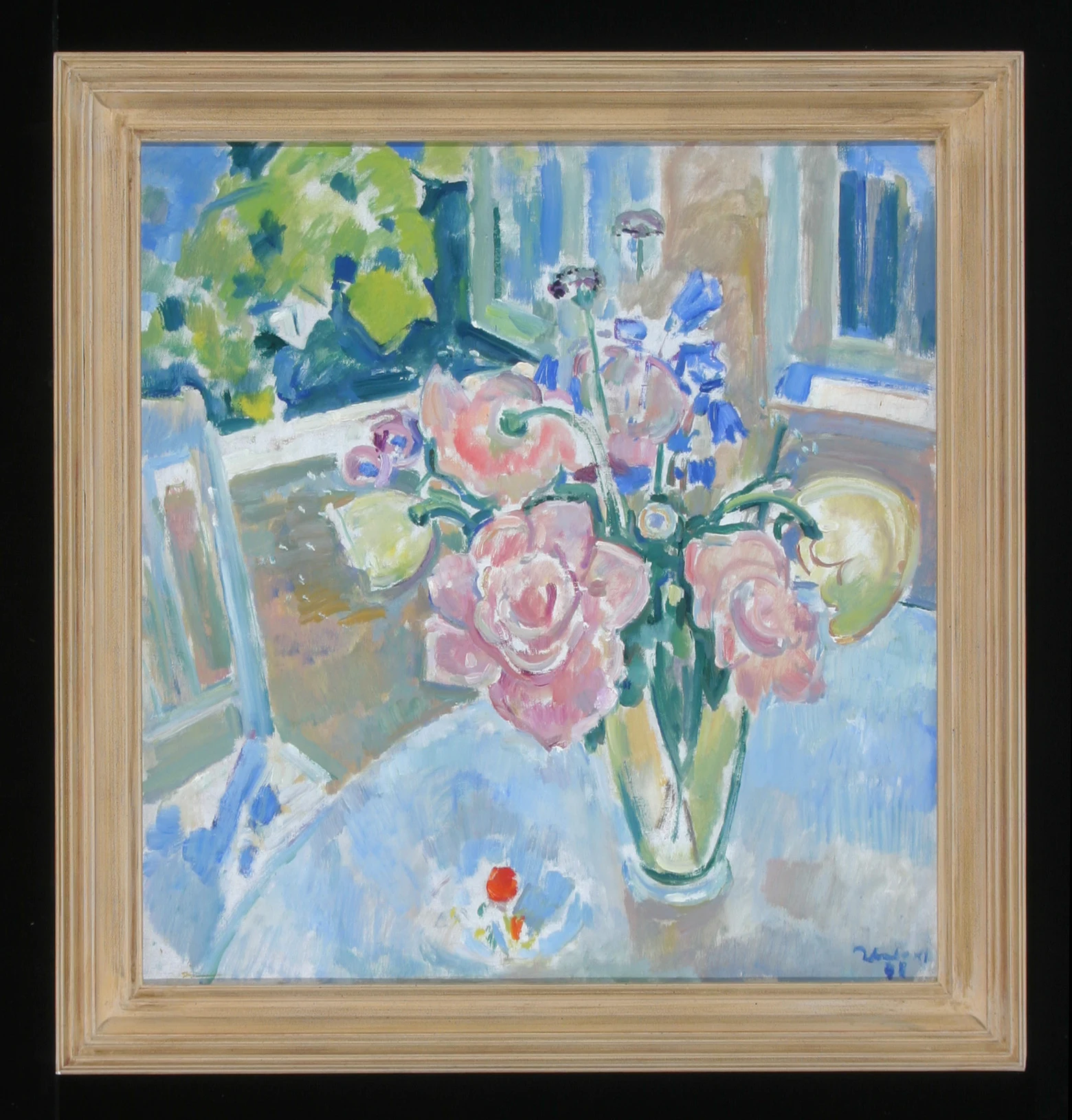 Peonies by Gleb Alexandrovich Savinov (1915–2000)