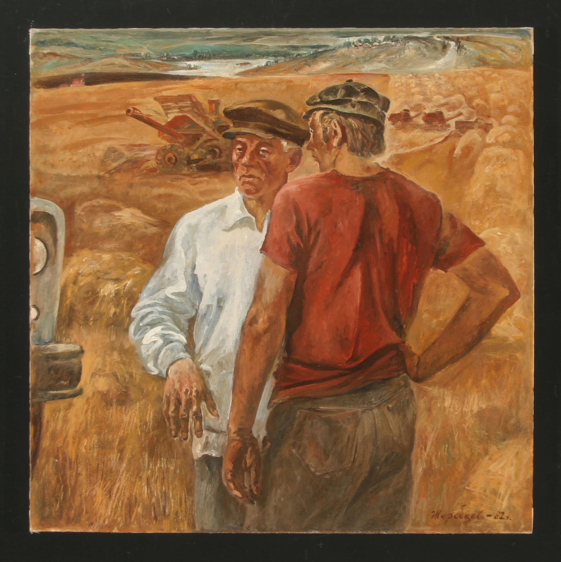 August -'82 by Igor Semenovich Zherebtsov (b. 1941)