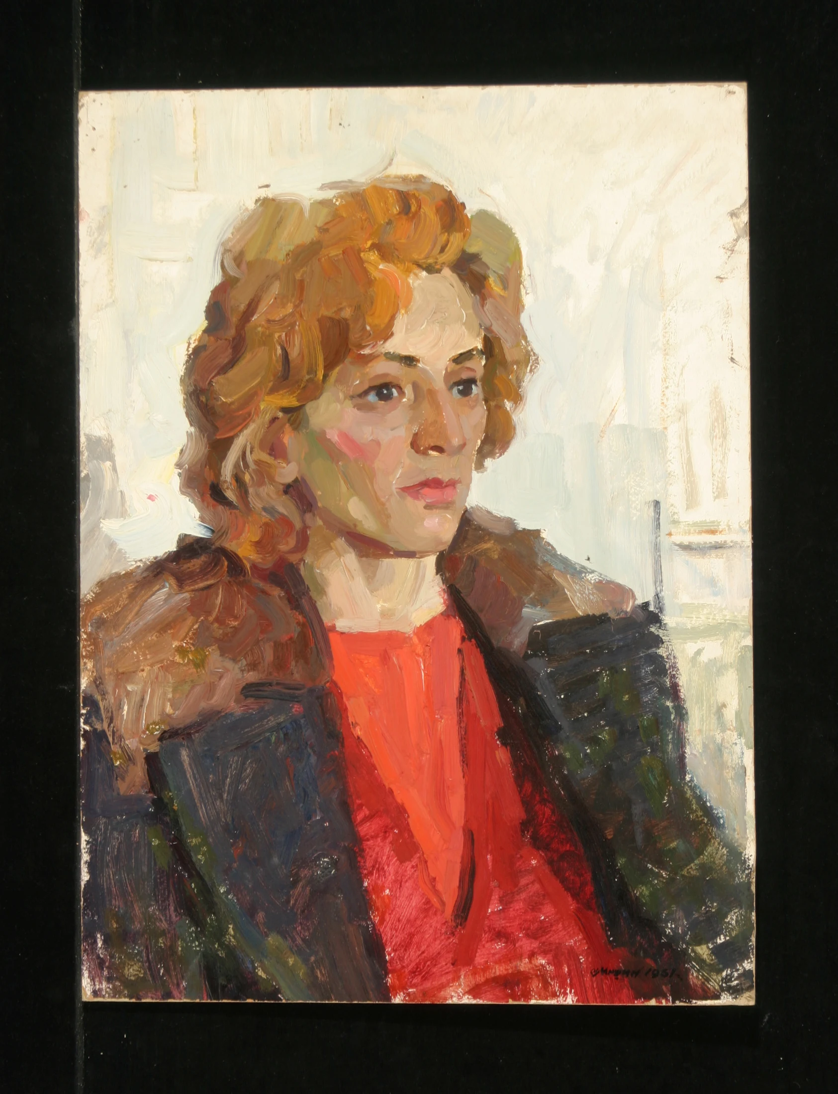 Sketch of Tonya by Ivan Grigorevich Mishin (1928–2001)