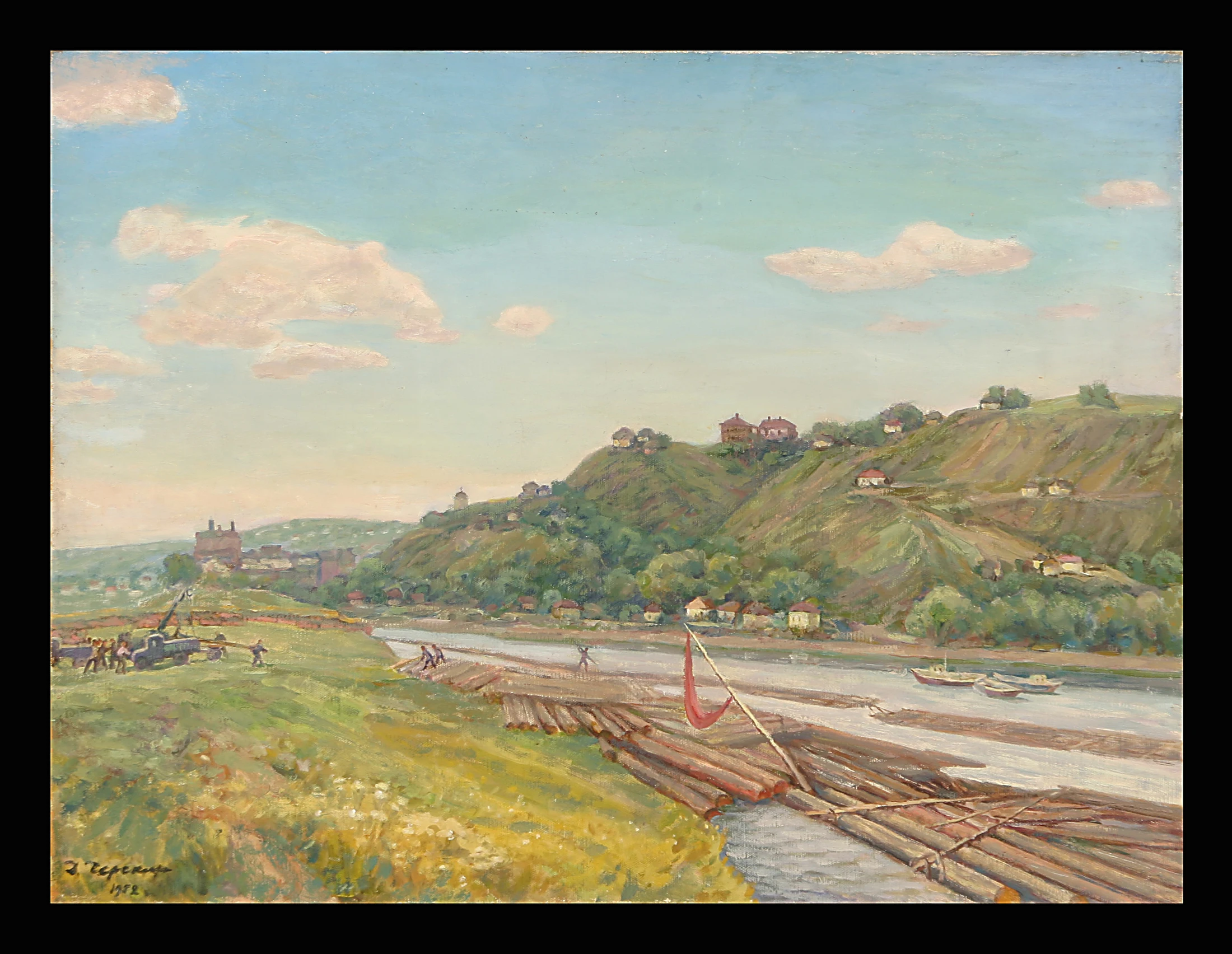 Rafts by Dmitri Grigorevich Cherskikh (1887–1961)