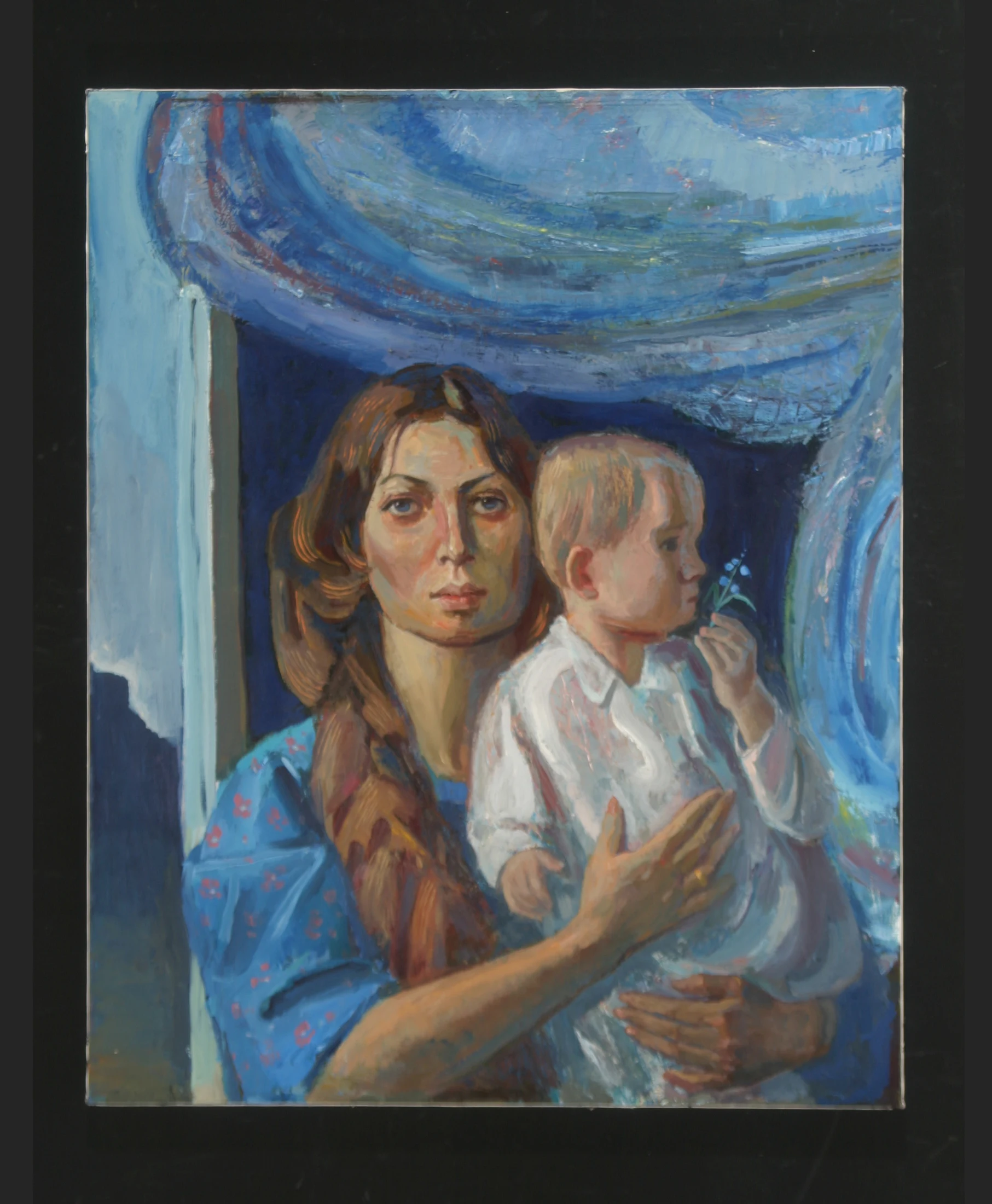 Motherhood by Yevgeni Borisovich Khoroshilov (1930–1982)