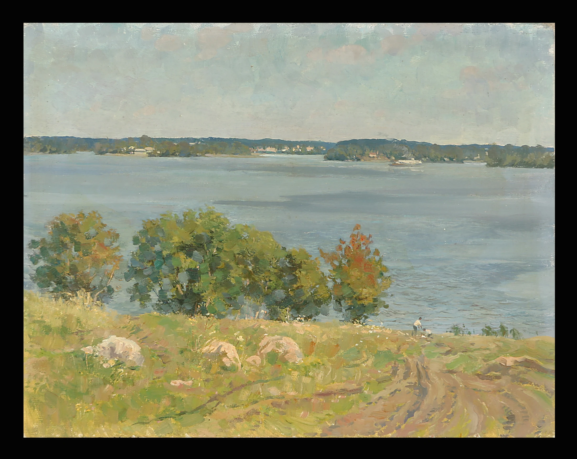 The Beginning of Autumn by Anatoli Alekseevich Nebolsin (1934–2006)