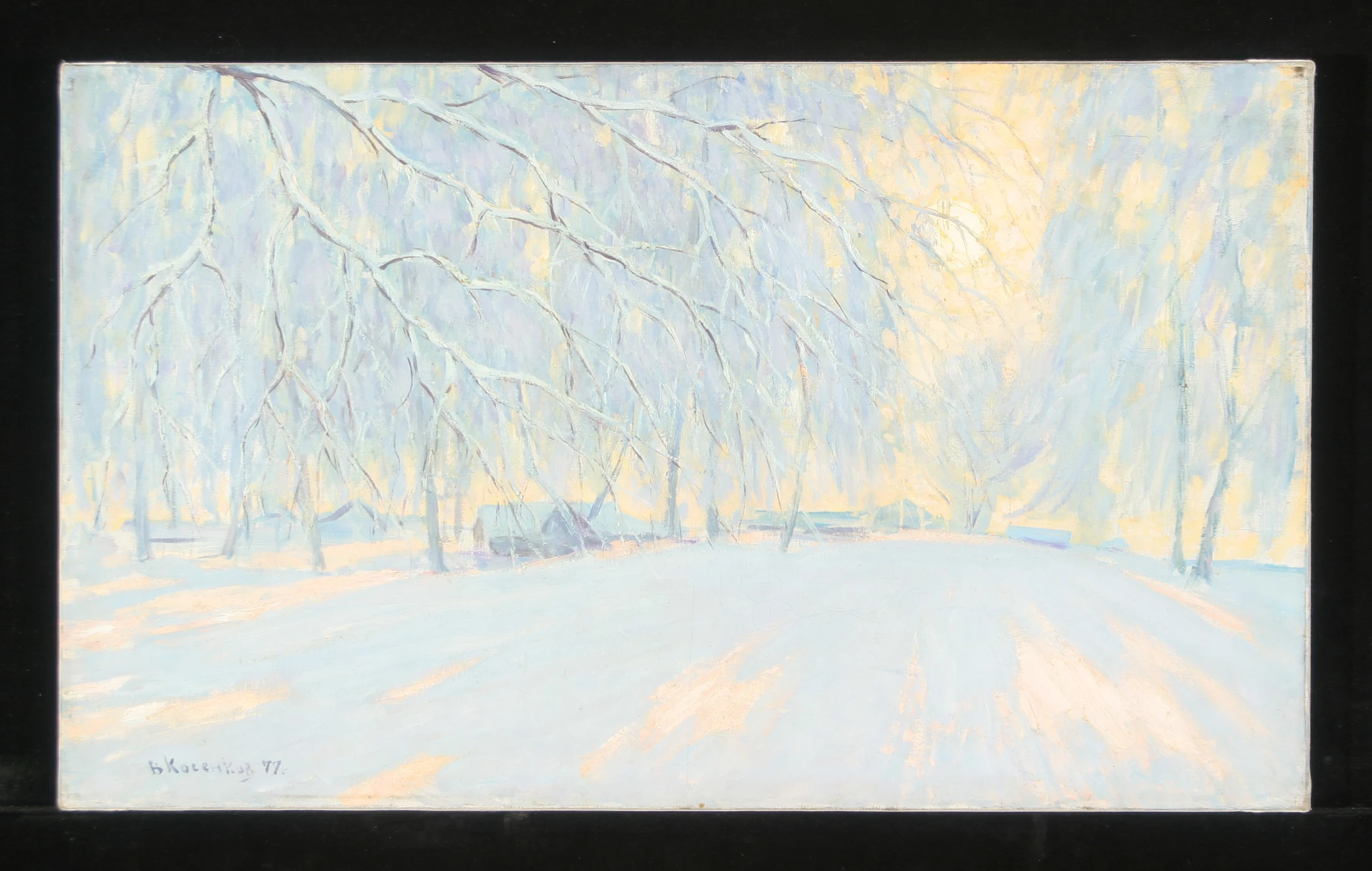 Winter by Vasili Petrovich Kosenkov (1919–1992)