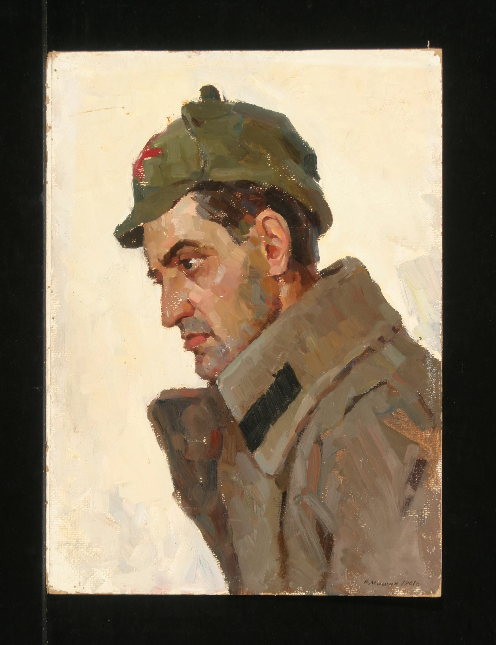 Soldier of the Red Army by Ivan Grigorevich Mishin (1928–2001)