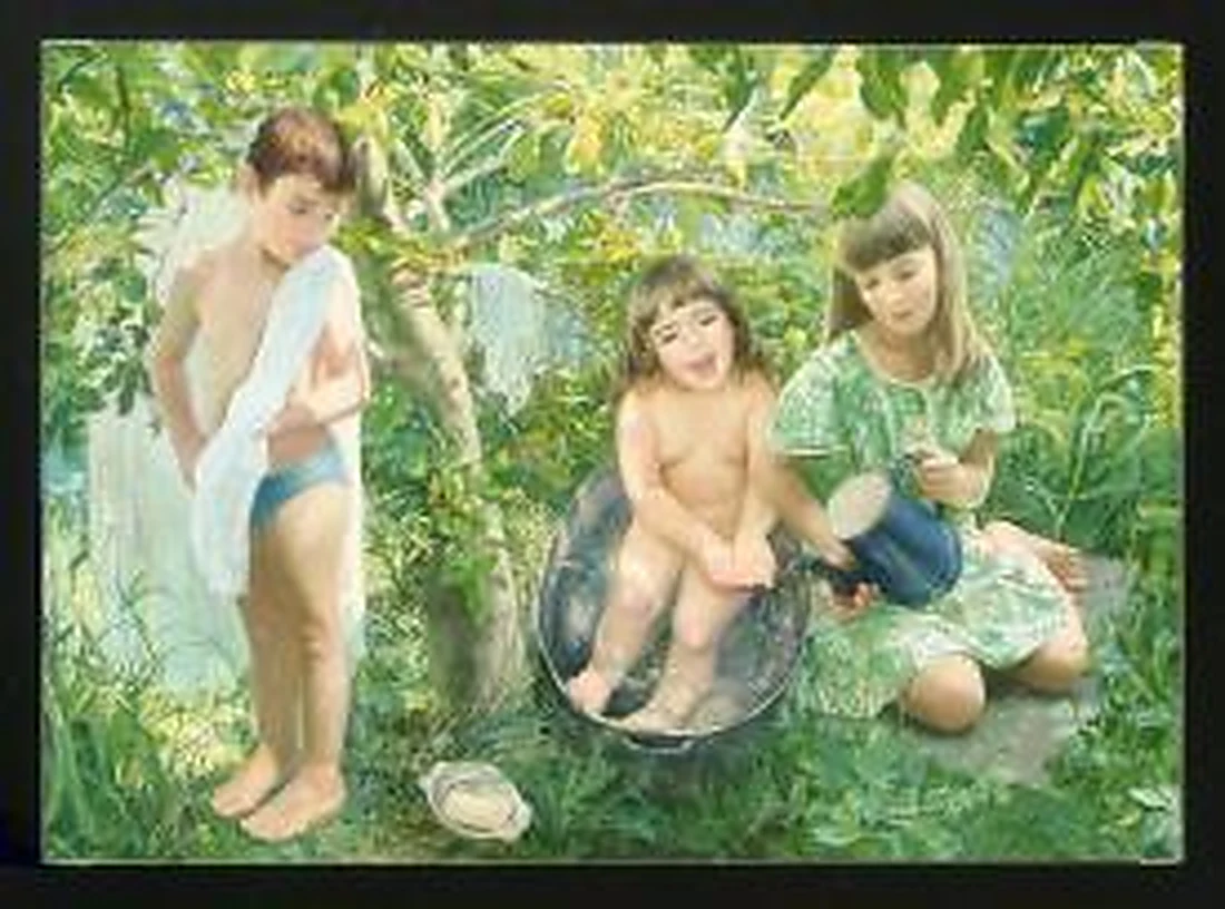Summer by Anna Yurievna Lebedeva (b. 1966)