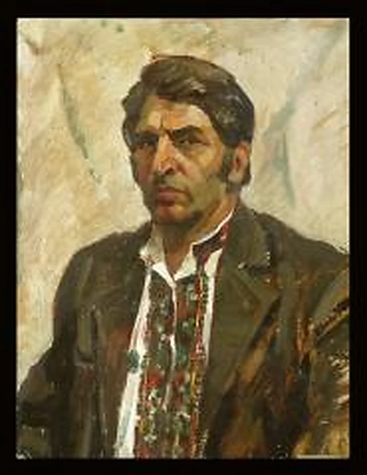 Self Portrait by Ivan Grigorevich Mishin (1928–2001)