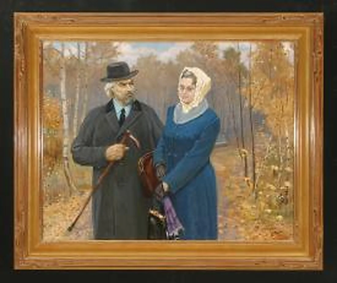 Autumn Time by Grigori Andreevich Goncharov (1913–2001)