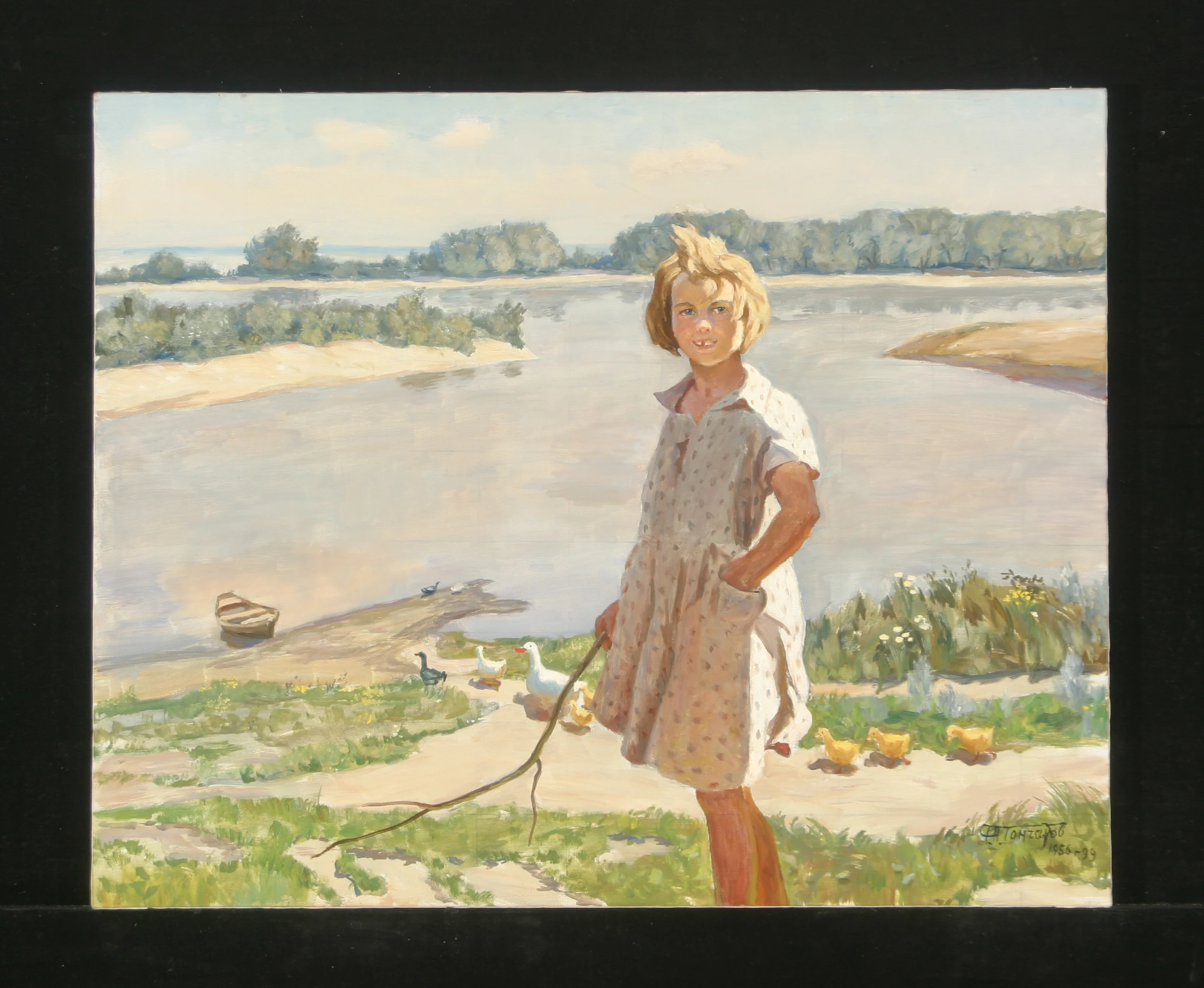 Olya by Grigori Andreevich Goncharov (1913–2001)