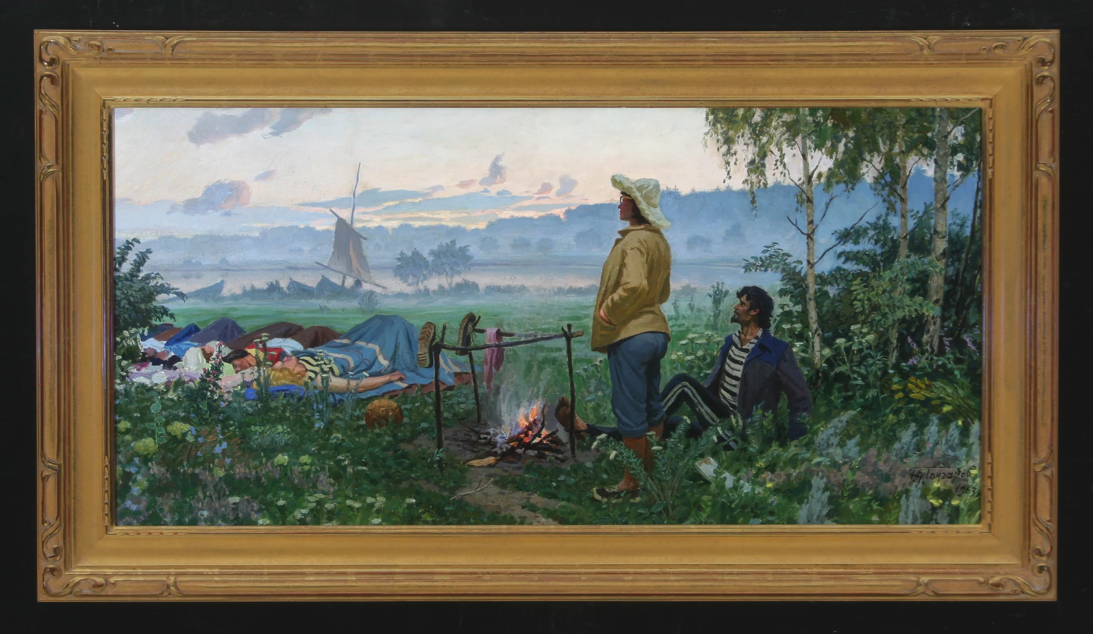 Sunrise by Grigori Andreevich Goncharov (1913–2001)