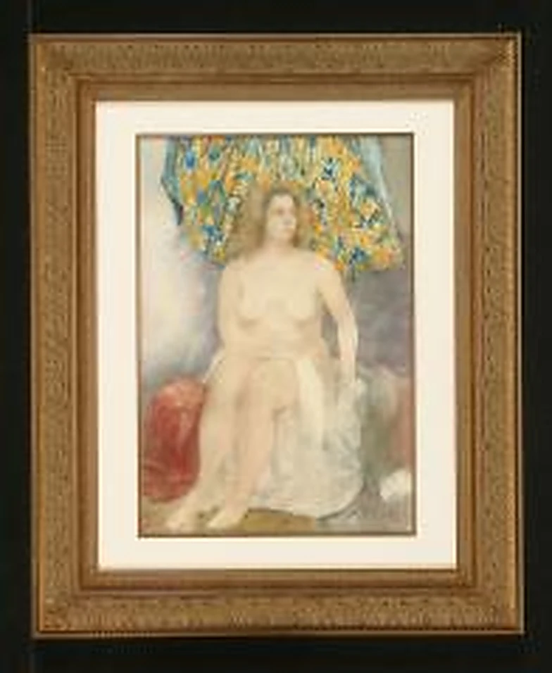 Seated Nude by Alexander Petrovich Khoduk (b. 1968)