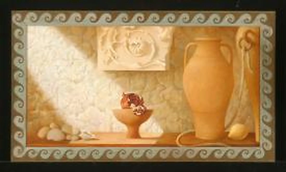 Still Life with Pomegranate by Yaroslav Khairullavich Kurbanov (b. 1968)