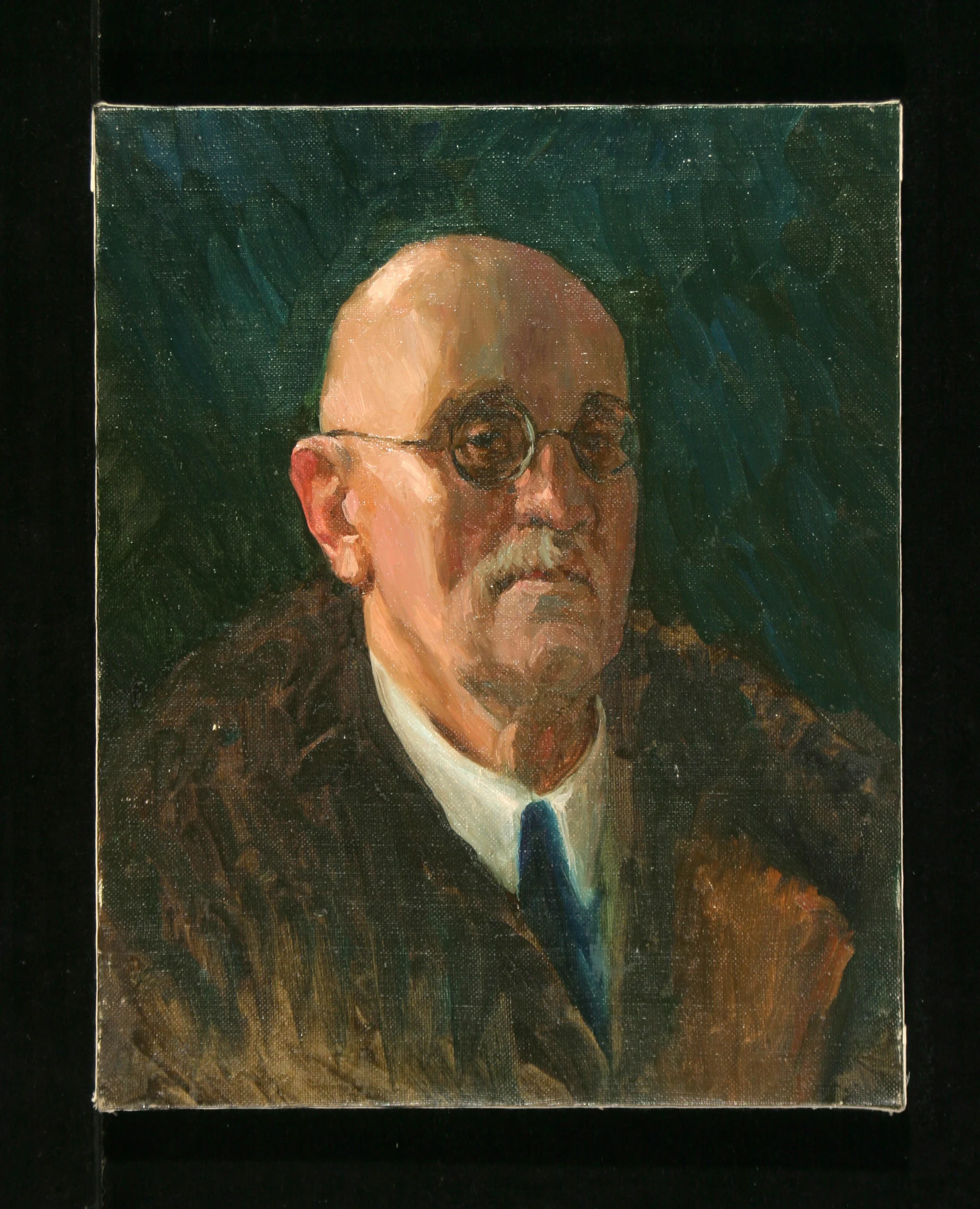 Portrait of Grabarb by Viktor Andreevich Donskoi (b. 1945)