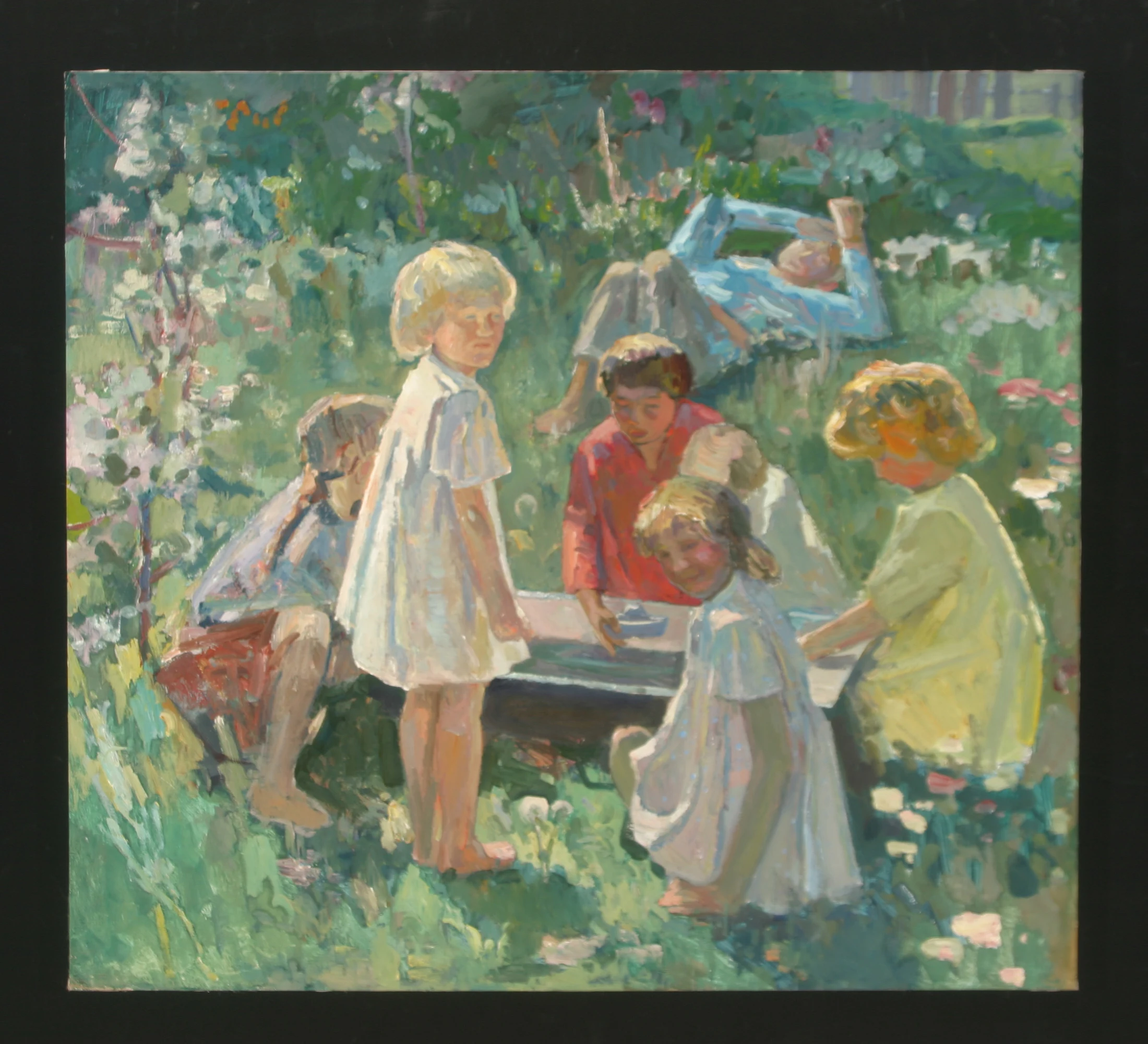Children by Yevgeni Borisovich Khoroshilov (1930–1982)