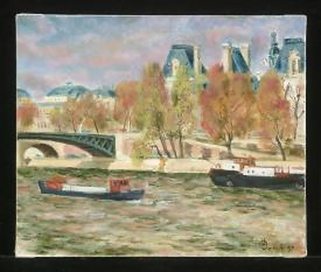 Paris. Hotel de Ville by Nikita Petrovich Fomin (b. 1949)