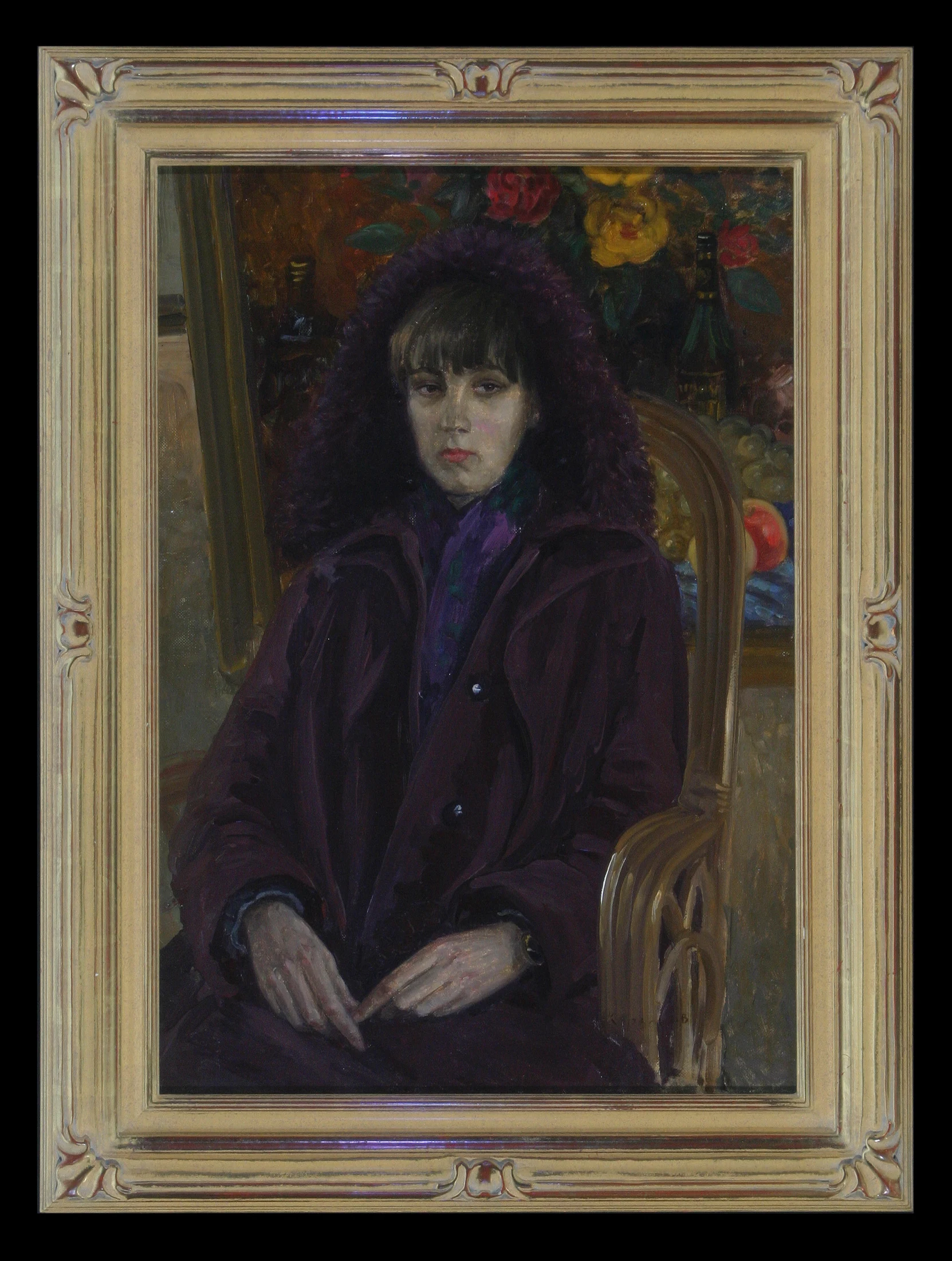 Lena Petrova by Alexander Mikhailovich Kurzanov (b. 1938)