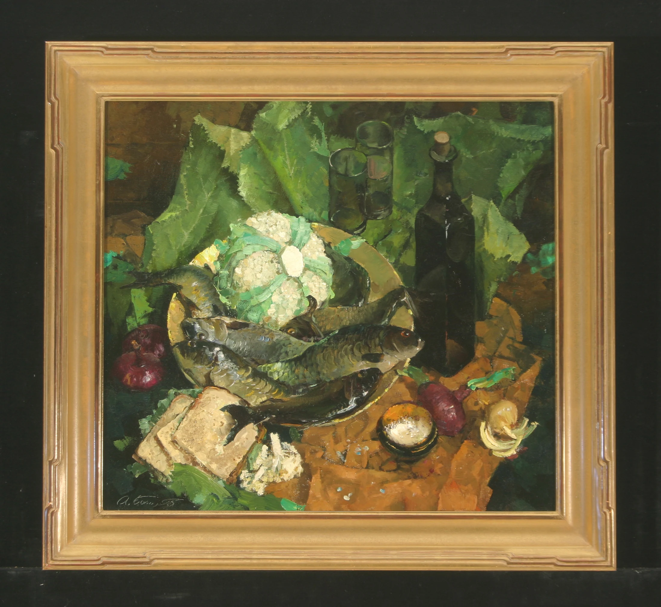 Emerald Summer by Andrei Vladislavovich Bogachev (b. 1951)