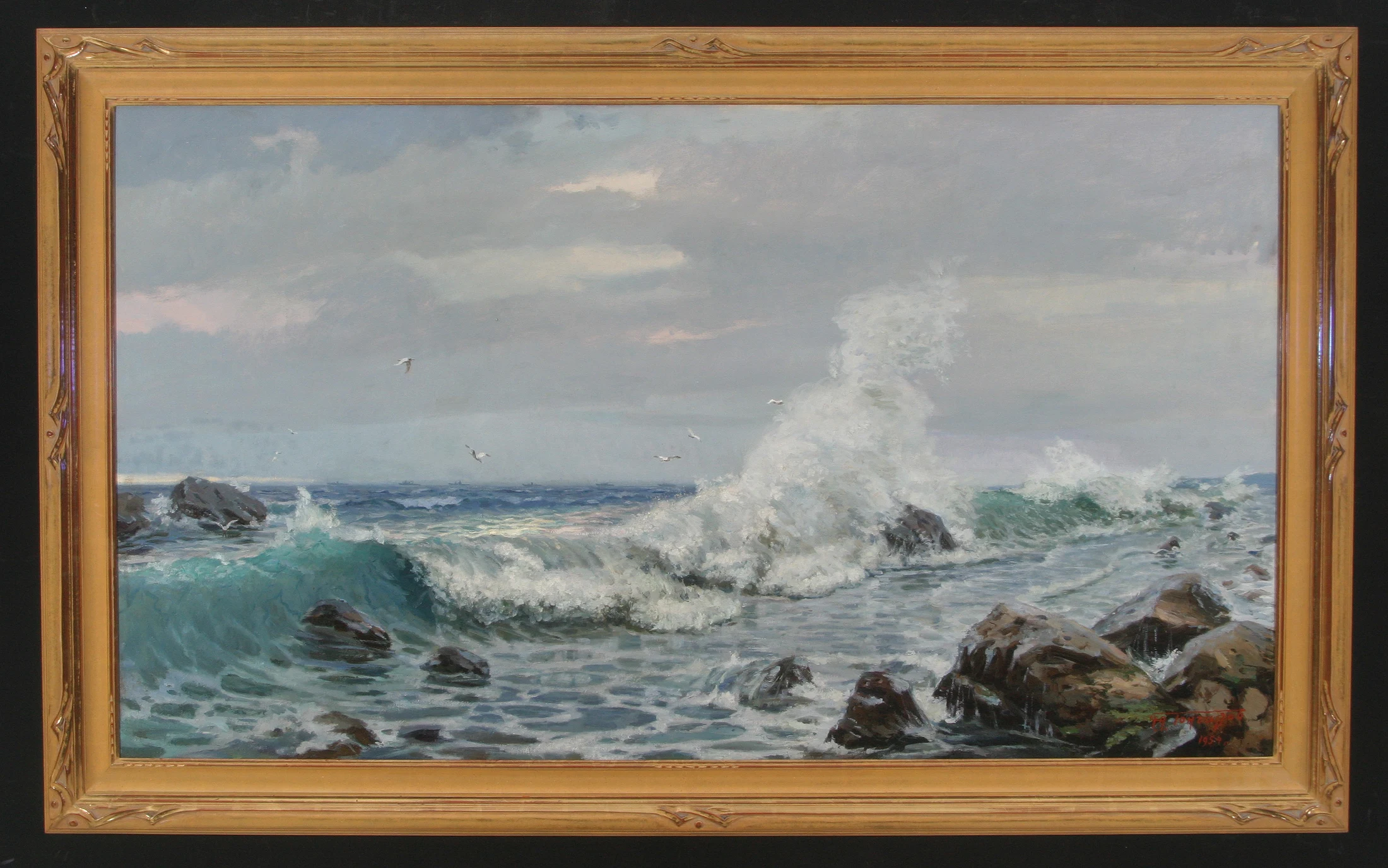 Ocean Waves by Grigori Andreevich Goncharov (1913–2001)