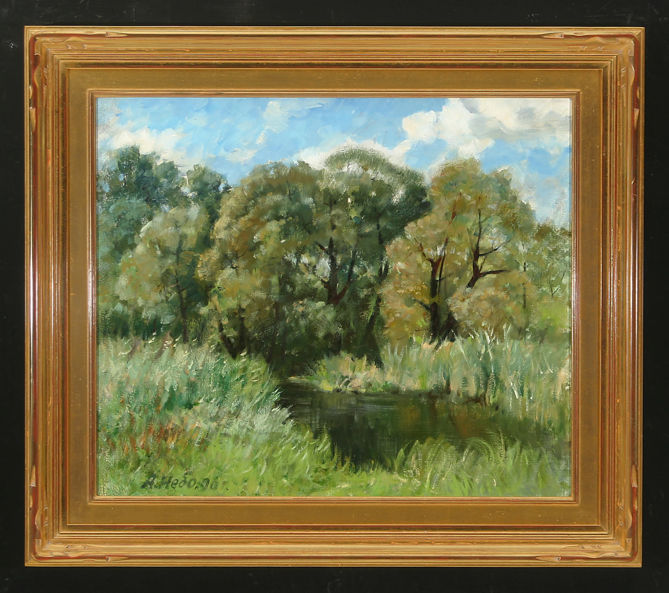 The Month of September by Anatoli Alekseevich Nebolsin (1934–2006)