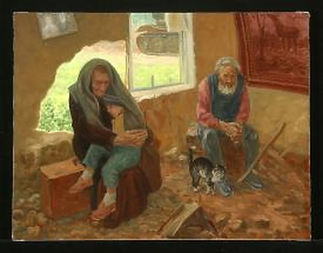 Chechnya by Alexander Mikhailovich Kurzanov (b. 1938)
