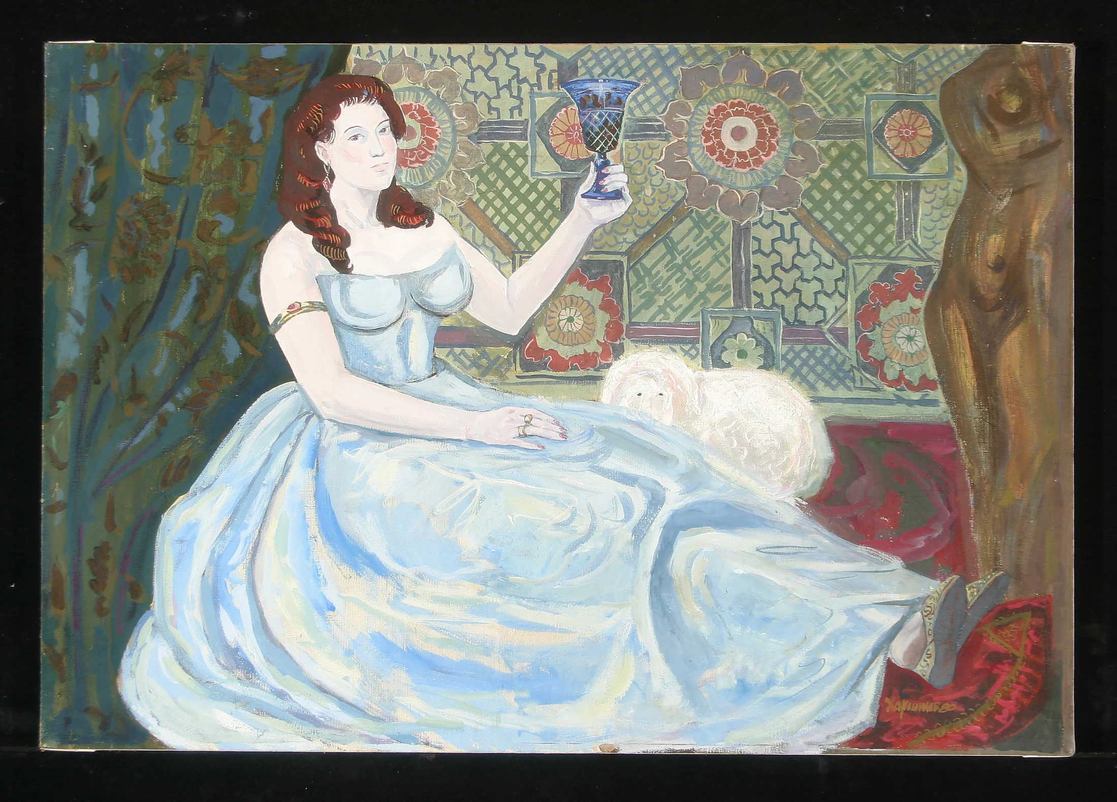 Wife of the Burgomaster by Yevgeni Borisovich Khoroshilov (1930–1982)