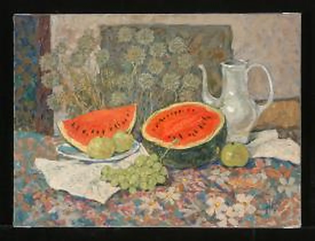 Watermelon by Natalia Alexandrovna Khoduk (b. 1972)
