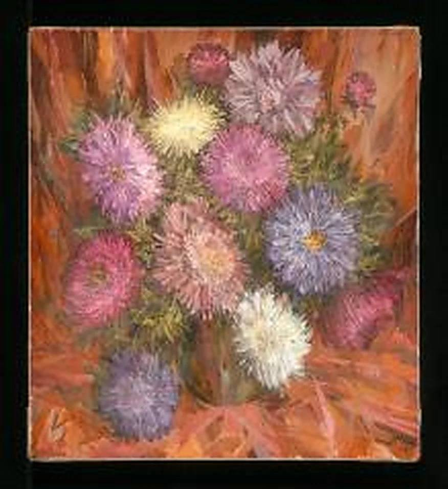 Aster by Marina Gennadievna Kryakkiyeva (b. 1957)