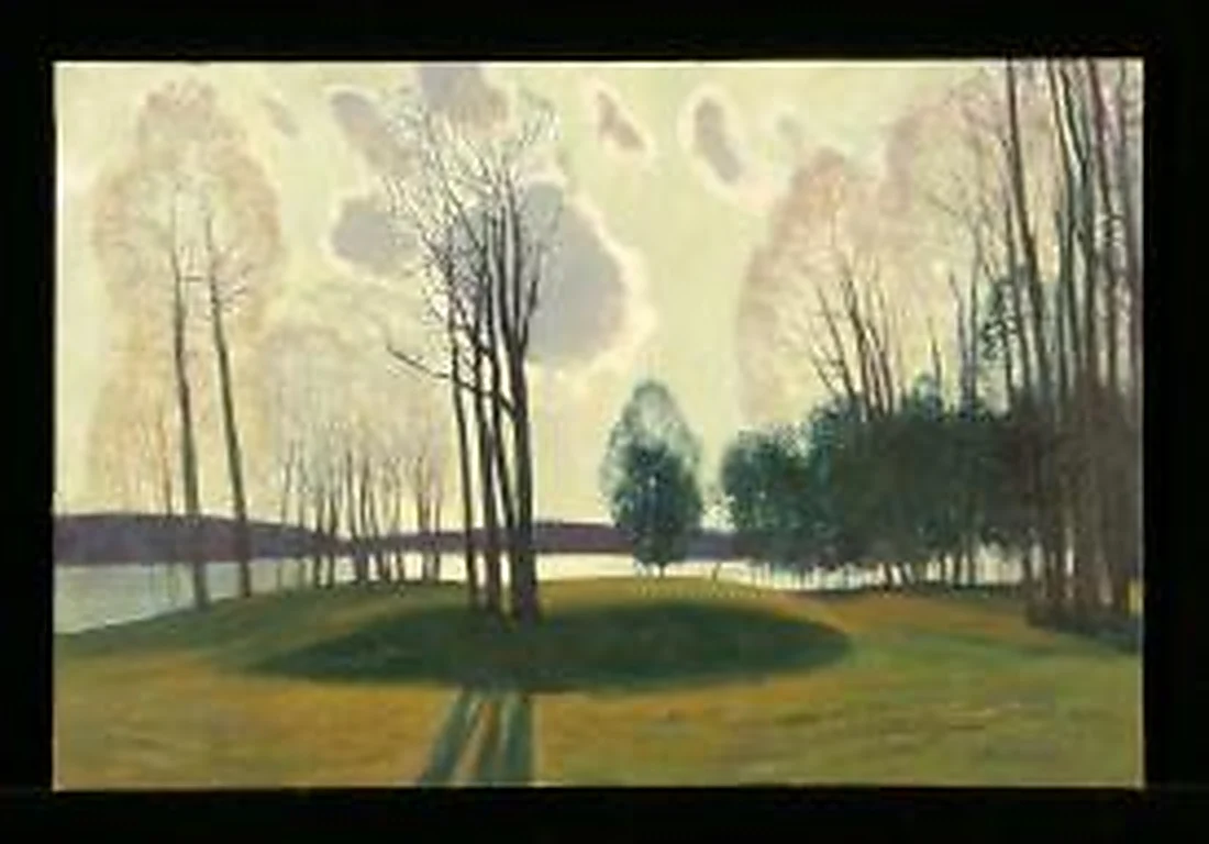 Evening by Vladimir Yevgenovich Shpakovsky (b. 1950)