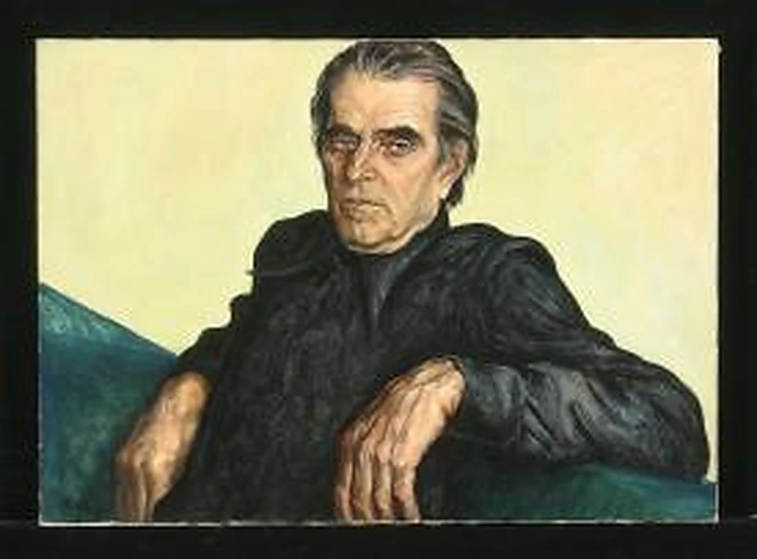 Portrait of Otsa by Viktor Mitin (1949–1996)