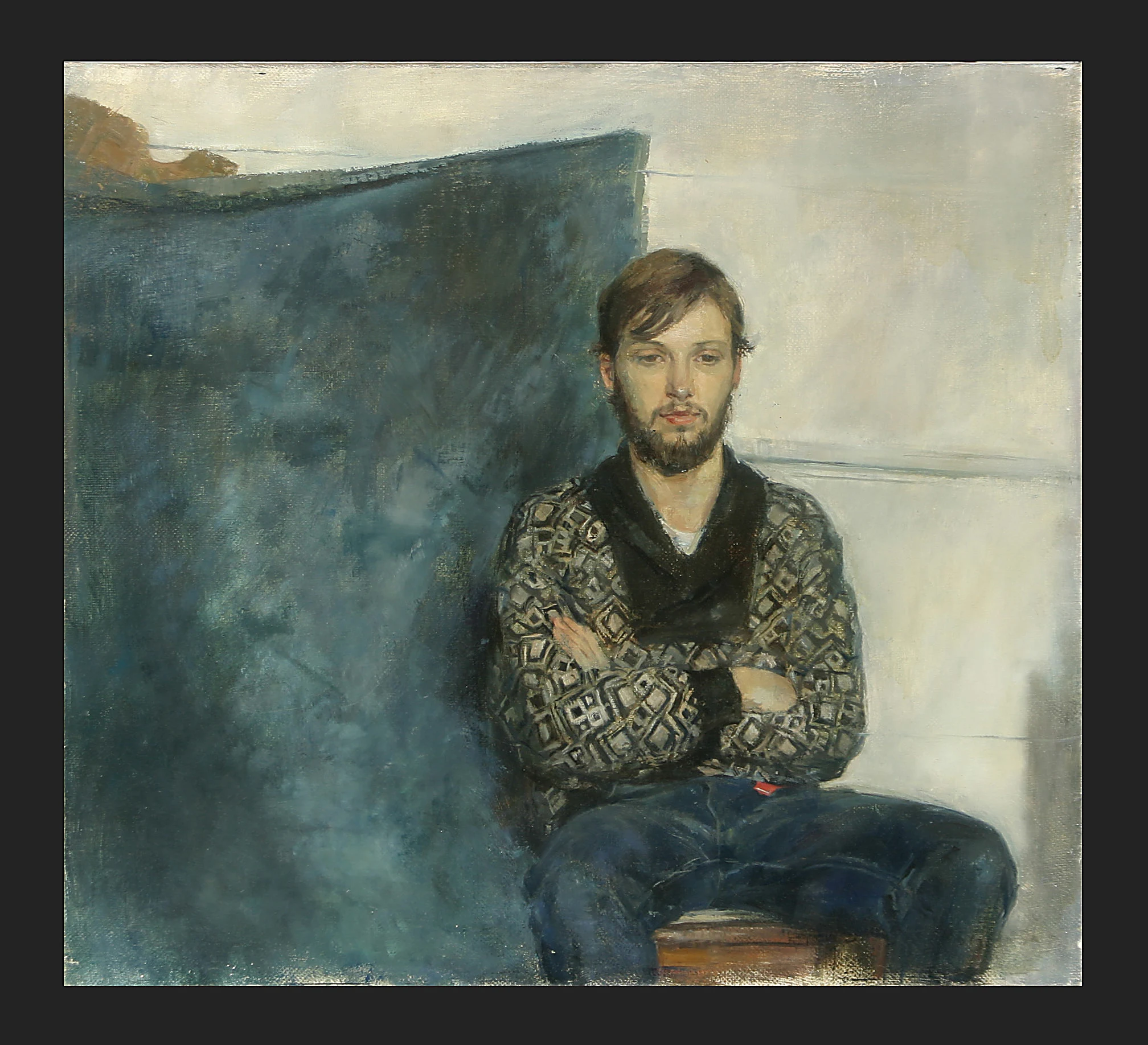 Portrait of a Man by D. N. Khomyakov