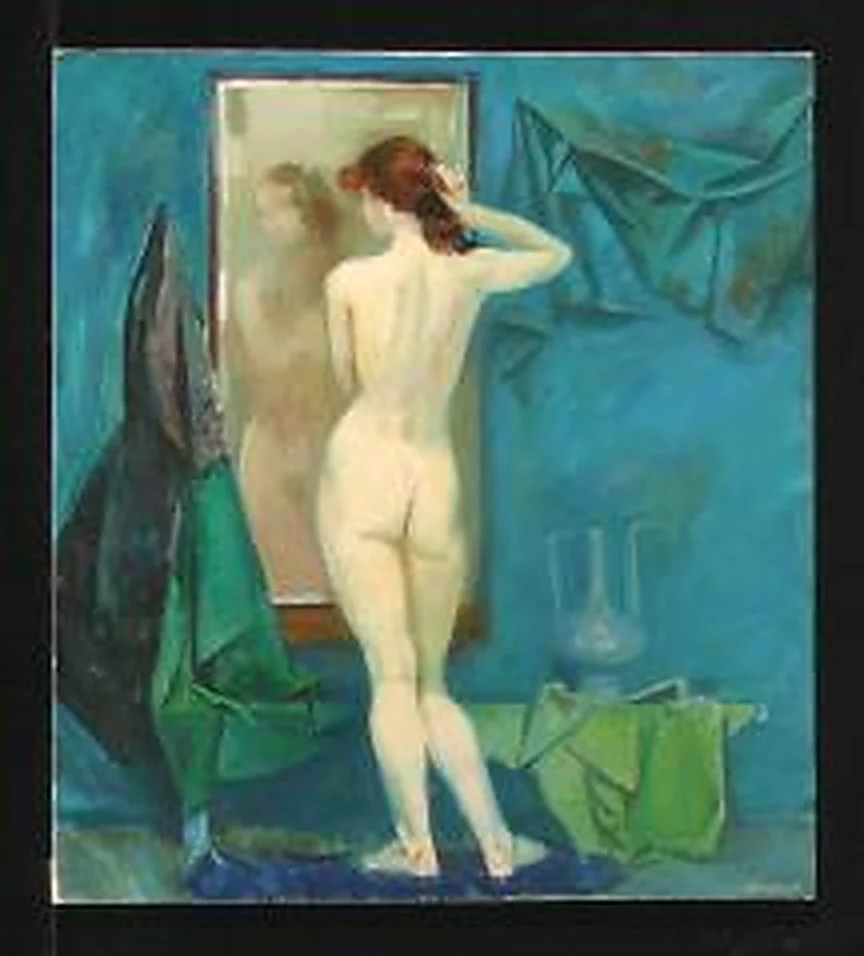 Nude from the Back by Nikolai P. Esin (b. 1960)
