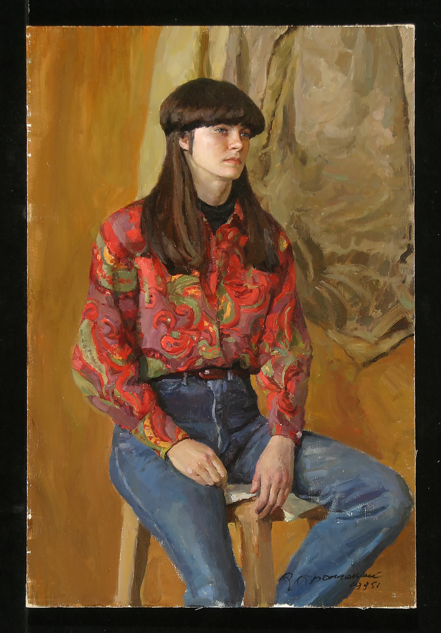 Tatianya by Vasili Ivanovich Bratanyuk (b. 1964)