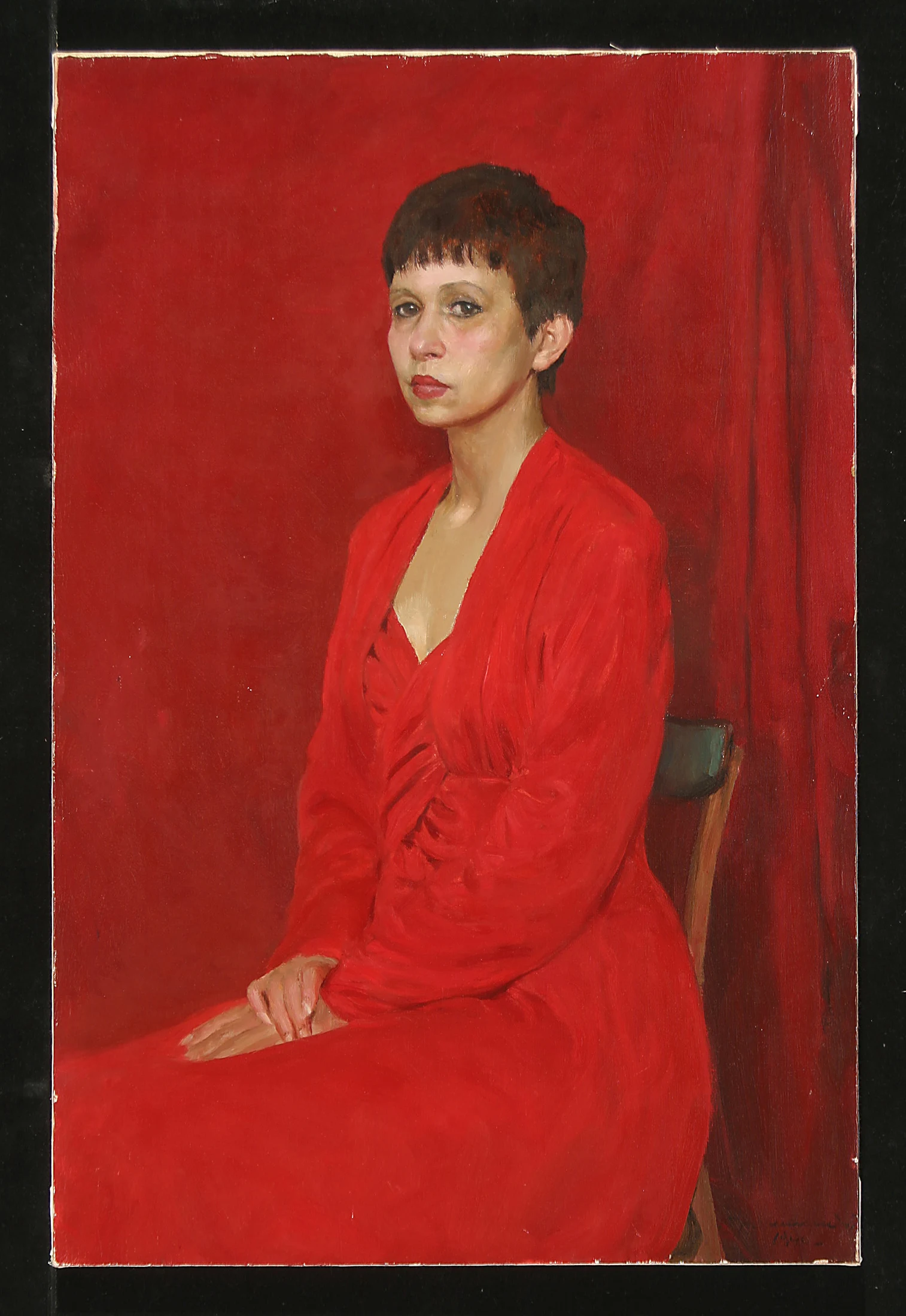 Young Woman by Vasili Ivanovich Bratanyuk (b. 1964)