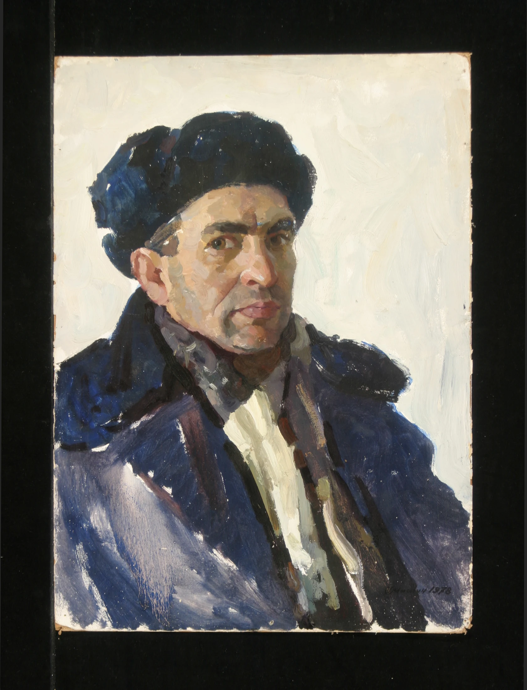 Self-Portrait by Ivan Grigorevich Mishin (1928–2001)